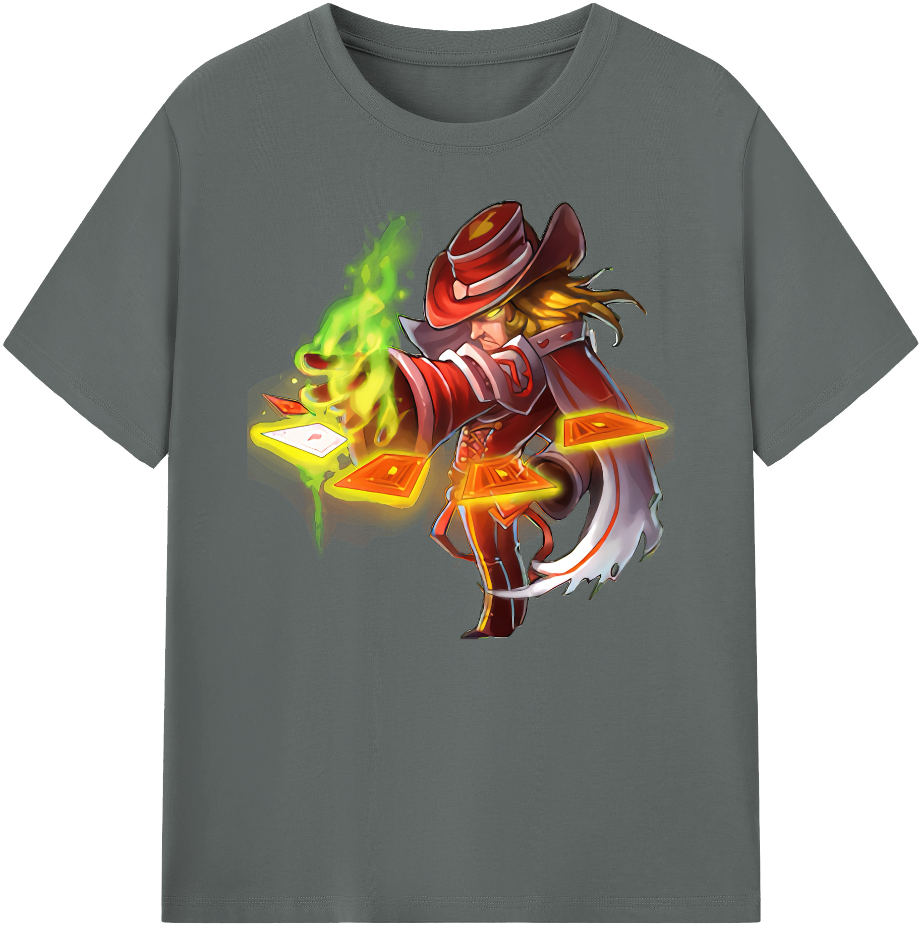 リーグ・オブ・レジェンド League of Legends LOL 綿100％ メンズ半袖Tシャツ｜肌触りやわらか＆通気性